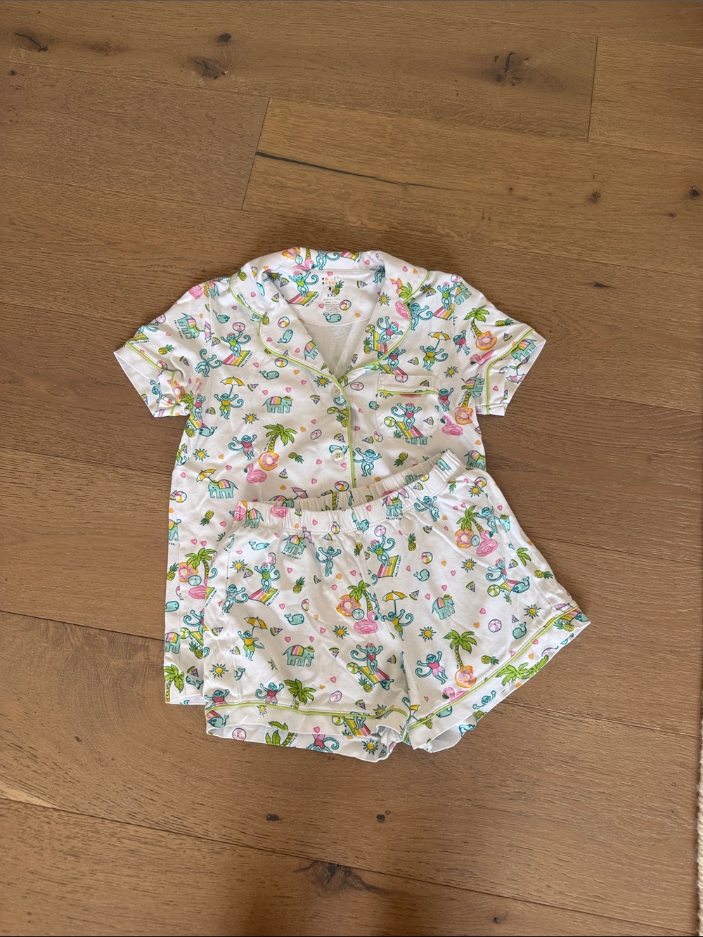 Roller Rabbit Pool Party Polo Pajamas